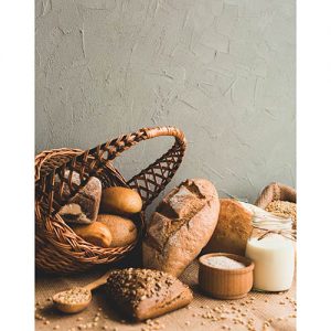 دانلود عکس با کیفیت نان باگت و کیک و غلات